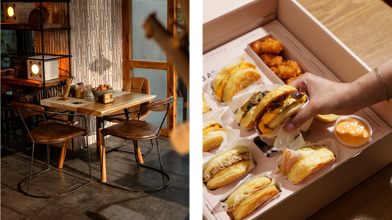 Dine-in and cloud kitchen